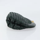BOTTEGA VENETA INTRECCIATO Clutch Bag Leather Green Auth mr1531-3