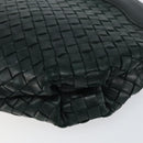 BOTTEGA VENETA INTRECCIATO Clutch Bag Leather Green Auth mr1531-7