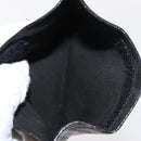 PRADA Tote Bag Nylon Black Silver Auth mr1532-20