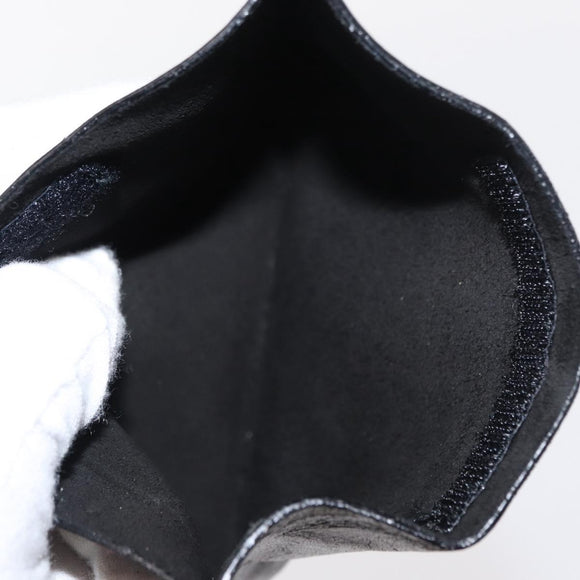 PRADA Tote Bag Nylon Black Silver Auth mr1532