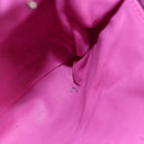 LOEWE Flamenco Hand Bag Leather Black Silver Auth mr1535-12