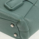 BOTTEGA VENETA MAXI INTRECCIATO Mini Arco Bag Leather 2way Green Auth mr1536V-17