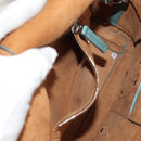 BOTTEGA VENETA MAXI INTRECCIATO Mini Arco Bag Leather 2way Green Auth mr1536V-26