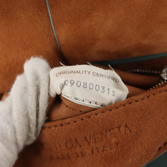 BOTTEGA VENETA MAXI INTRECCIATO Mini Arco Bag Leather 2way Green Auth mr1536V