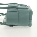 BOTTEGA VENETA MAXI INTRECCIATO Mini Arco Bag Leather 2way Green Auth mr1536V-4