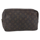 LOUIS VUITTON Monogram Trousse Toilette 28 Clutch Bag M47522 LV Auth mr1538-1