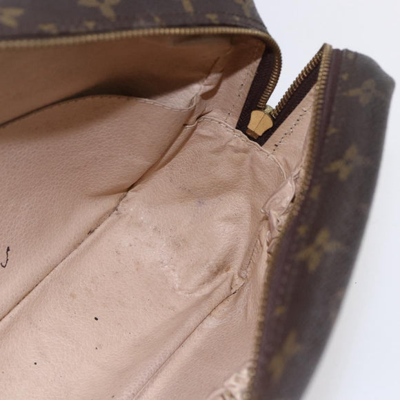LOUIS VUITTON Monogram Trousse Toilette 28 Clutch Bag M47522 LV Auth mr1538