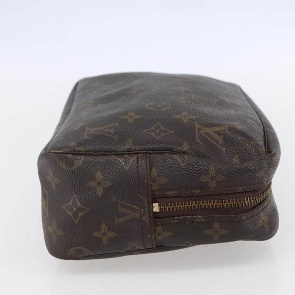 LOUIS VUITTON Monogram Trousse Toilette 28 Clutch Bag M47522 LV Auth mr1538