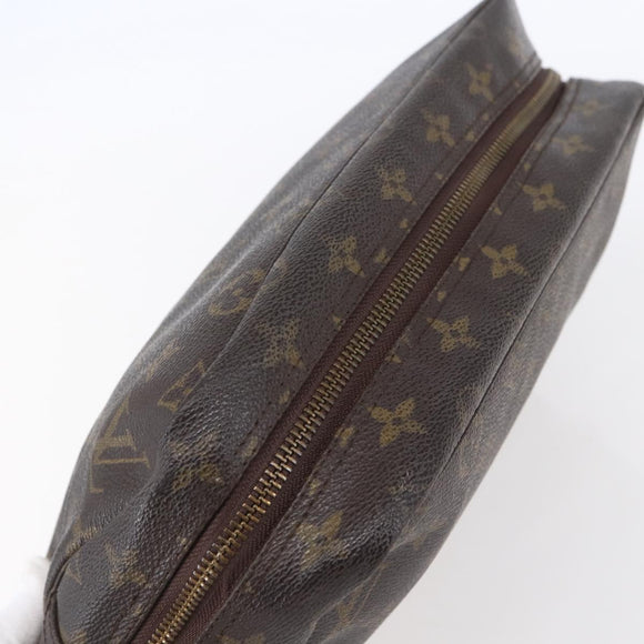LOUIS VUITTON Monogram Trousse Toilette 28 Clutch Bag M47522 LV Auth mr1538