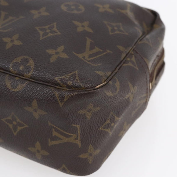 LOUIS VUITTON Monogram Trousse Toilette 28 Clutch Bag M47522 LV Auth mr1538