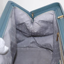 LOUIS VUITTON Suhari Angenu PM Hand Bag Leather Blue M91807 LV Auth mr1540V-22