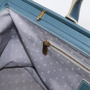 LOUIS VUITTON Suhari Angenu PM Hand Bag Leather Blue M91807 LV Auth mr1540V-23