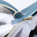 LOUIS VUITTON Suhari Angenu PM Hand Bag Leather Blue M91807 LV Auth mr1540V-11