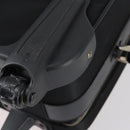 PRADA Suitcase Safiano leather Black Silver Auth mr1541-10