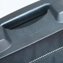 PRADA Suitcase Safiano leather Black Silver Auth mr1541-20