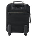 PRADA Suitcase Safiano leather Black Silver Auth mr1541-2