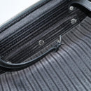 PRADA Suitcase Safiano leather Black Silver Auth mr1541-32