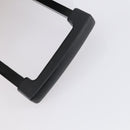 PRADA Suitcase Safiano leather Black Silver Auth mr1541-8