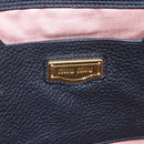 Miu Miu Hand Bag Leather Black Gold Auth mr1548-19