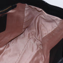 Miu Miu Hand Bag Leather Black Gold Auth mr1548-21