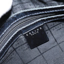 CELINE Hand Bag Enamel Silver Auth mr1550-19