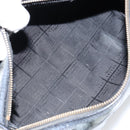 CELINE Hand Bag Enamel Silver Auth mr1550-11