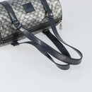 CELINE Hand Bag Enamel Silver Auth mr1550-7