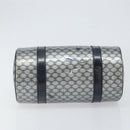 CELINE Hand Bag Enamel Silver Auth mr1550-5