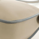 LOEWE Sofia Shoulder Bag Leather Ivory Gold Auth mr1551A-15