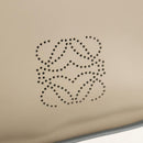 LOEWE Sofia Shoulder Bag Leather Ivory Gold Auth mr1551A-18