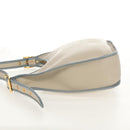 LOEWE Sofia Shoulder Bag Leather Ivory Gold Auth mr1551A-3