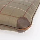 Burberrys Nova Check Tote Bag Canvas Beige Gold Auth mr1554-9