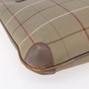 Burberrys Nova Check Tote Bag Canvas Beige Gold Auth mr1554-14