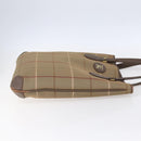 Burberrys Nova Check Tote Bag Canvas Beige Gold Auth mr1554-4