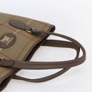 Burberrys Nova Check Tote Bag Canvas Beige Gold Auth mr1554-7