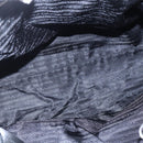 PRADA Hand Bag Nylon Black Silver Auth mr1559-10