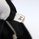 PRADA Hand Bag Nylon Black Silver Auth mr1559-11