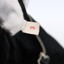 PRADA Hand Bag Nylon Black Silver Auth mr1559-12