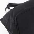 PRADA Hand Bag Nylon Black Silver Auth mr1560-16