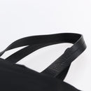 PRADA Hand Bag Nylon Black Silver Auth mr1560-8