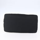 PRADA Hand Bag Nylon Black Silver Auth mr1560-5