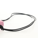 CHANEL Cambon Line Shoulder Bag Leather Pink Black CC Auth mr1562V-14