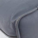 LOEWE Anagram Shoulder Bag Leather Blue Gold Auth mr1567-17