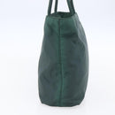 PRADA Hand Bag Nylon Green Silver Auth mr1571-3