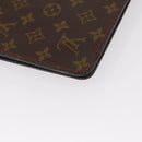 LOUIS VUITTON Monogram Posh Diplomat Homme Clutch Bag No.243 LV Auth mr1574-15