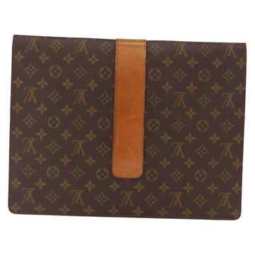 LOUIS VUITTON Monogram Posh Diplomat Homme Clutch Bag No.243 LV Auth mr1574 - 0