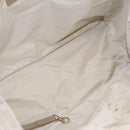 CHANEL New Travel Line Tote Bag Nylon Beige Gold CC Auth mr1575-17
