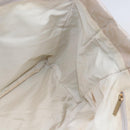 CHANEL New Travel Line Tote Bag Nylon Beige Gold CC Auth mr1575-18