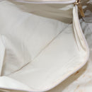 CHANEL New Travel Line Tote Bag Nylon Beige Gold CC Auth mr1575-20