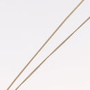 CHANEL COCO Mark Reversible Necklace Metal Gold Tone CC Auth mr1576-12